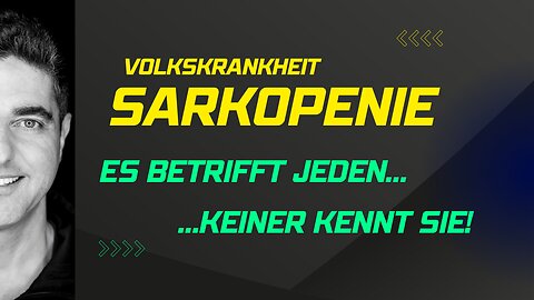 Sarkopenie!? Was ist das und betrifft es mich?