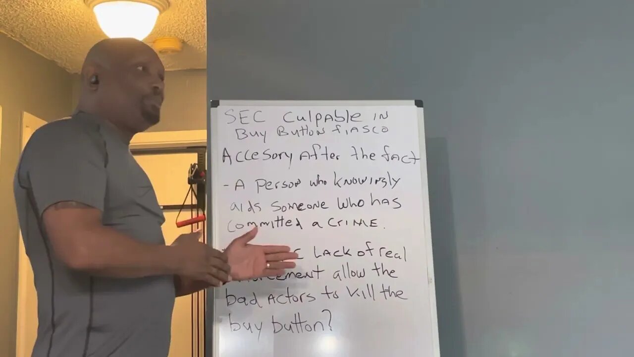 Is SEC an Accessory after the fact?