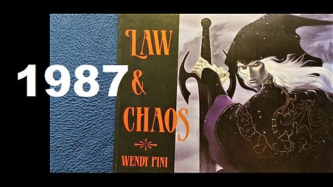 LAW & CHAOS, WENDY PINI, The "Stormbringer" Animated Film Project, 1987 Father Tree Press (WaRP)