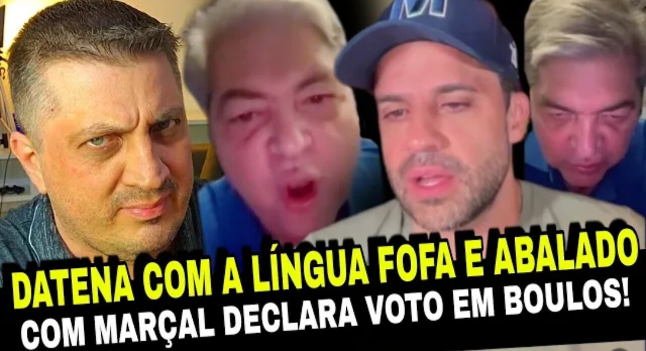 Dapena com a língua fofa e muito abalado com Pablo Marçal declara voto em Boulis