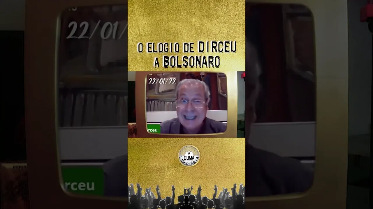 "Bolsonaro produziu uma juventude lutadora..." José Dirceu #Shorts