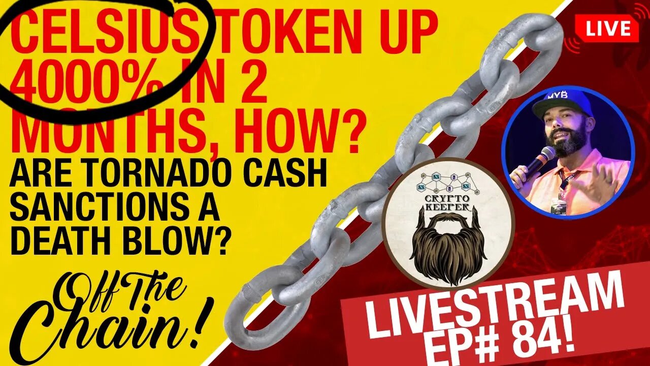 CEL 4000% In Two Months, How Did We Miss It!? Tornado Cash Sanctions, Trump Raid + More!