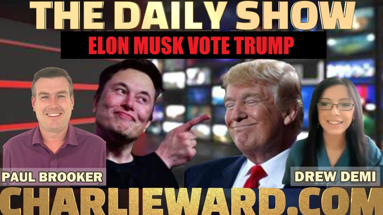 ELON MUSK VOTE TRUMP - THE DAILY SHOW