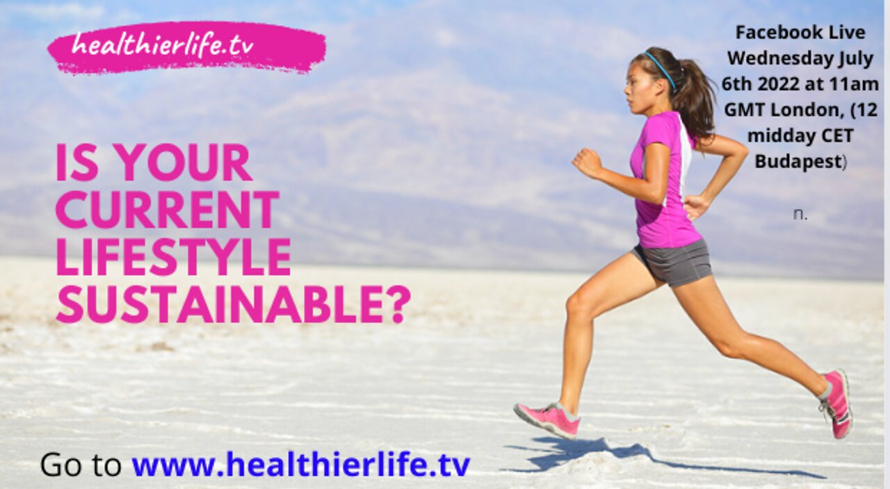 Is Your Current Lifestyle Sustainable?