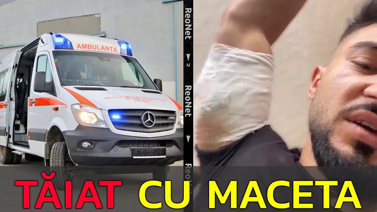 BOGDAN MOCANU A AJUNS DE URGENȚĂ LA SPITAL DUPĂ CE A FOST TĂIAT CU MACETA