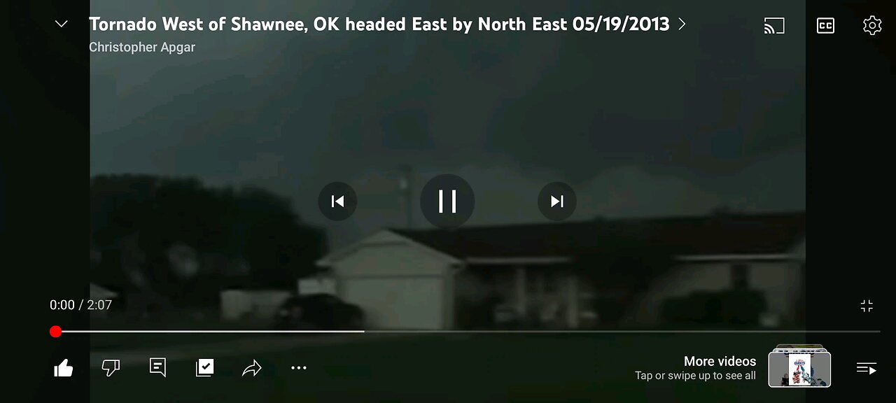 Tornado in Shawnee, OK