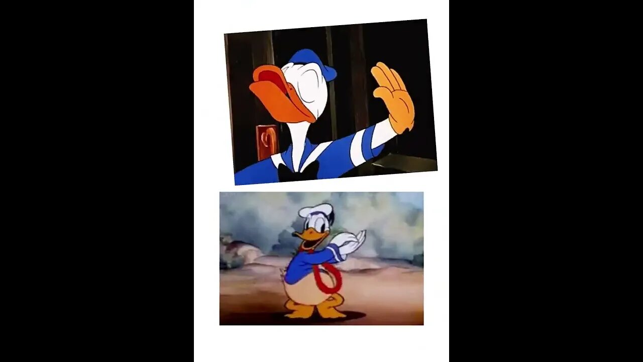 desenho pato donald