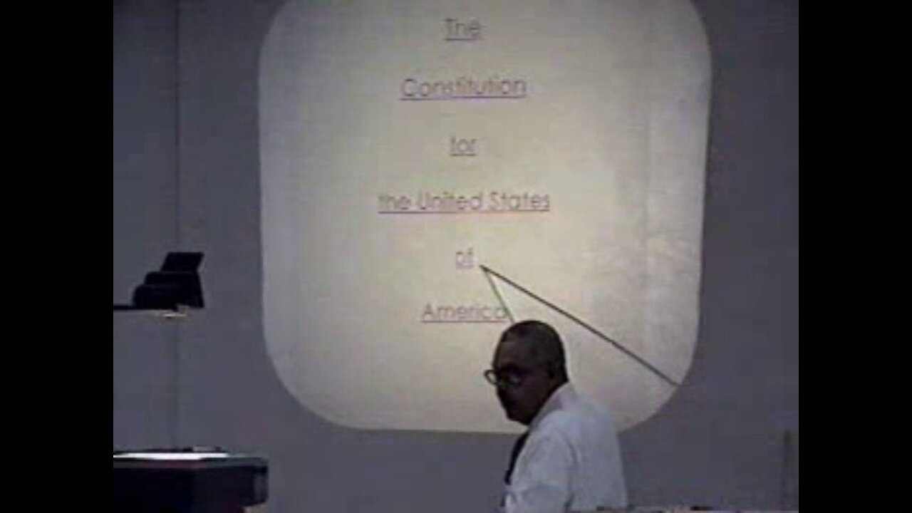 Dr. Norris Austin’s Lecture Series on the US Constitution - Video-01