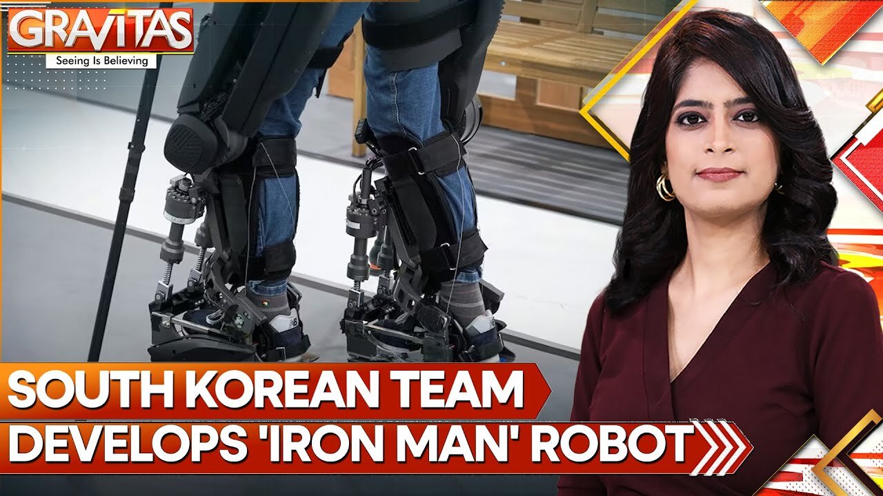 South Korean Develops ‘Iron Man’ Robot to Assist Paraplegics in Walking | GRAVITAS | World News