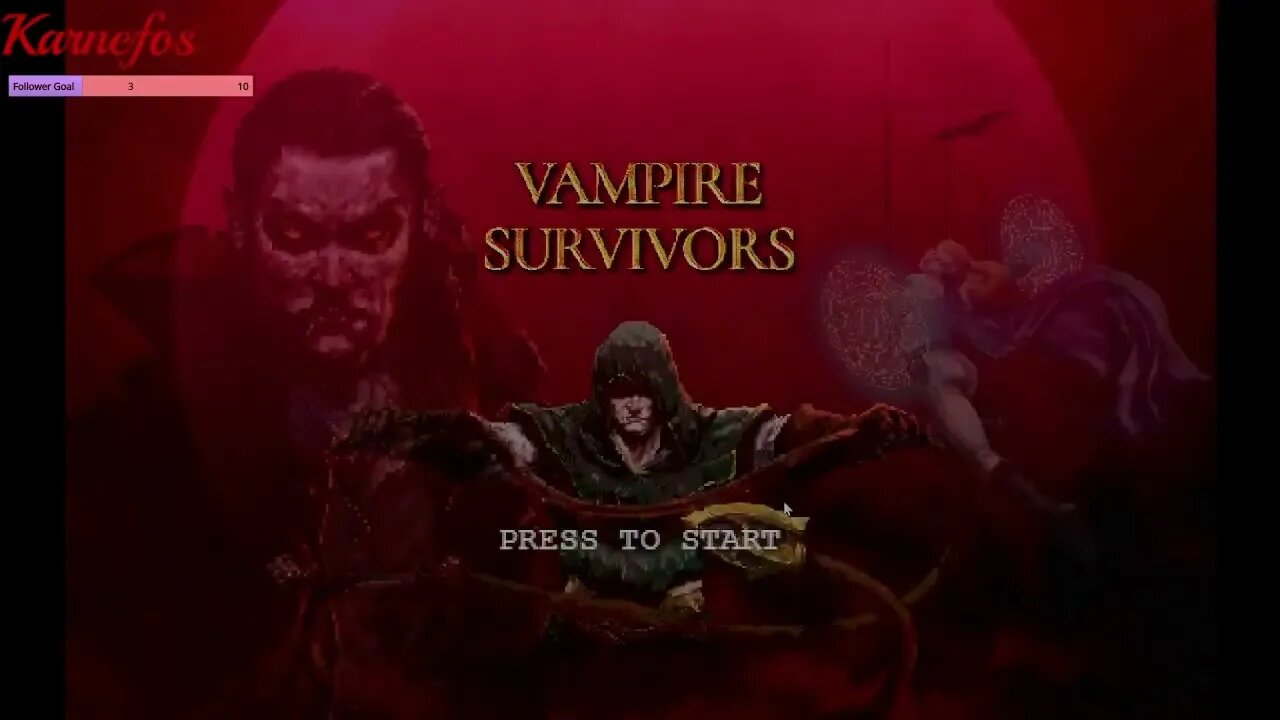 Vampire Survivors - Part 1 - the beginnining!!