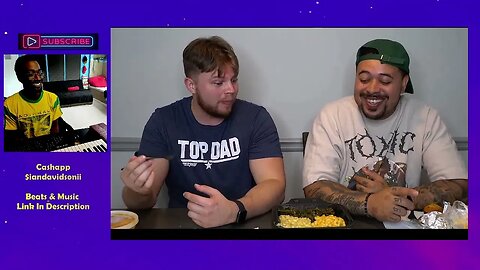 iantheproducer reacting to MIGHTYDUCK Trying Soul Food For The First Time!