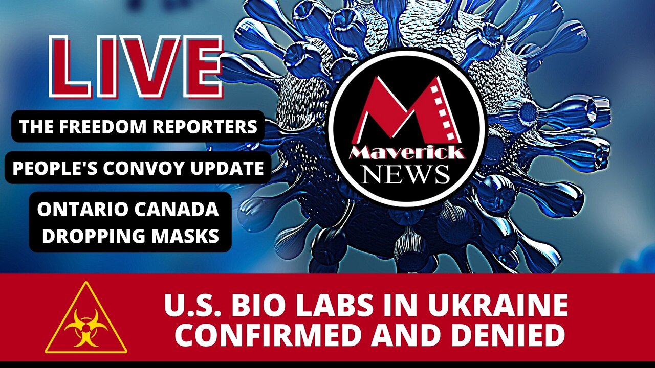 UKRAINE BIO LABS CONFIRMED AND DENIED: ONTARIO CANADA DROPPING MASKS