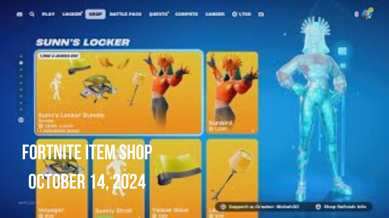 Fortnite Item Shop|October 14, 2024