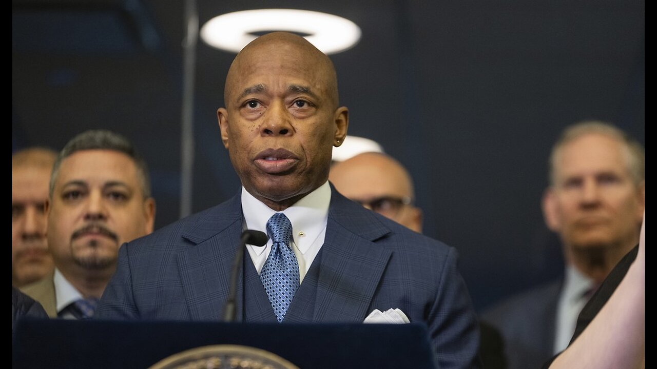 NYC Mayor Eric Adams Says He Will 'Reign,' Not Resign