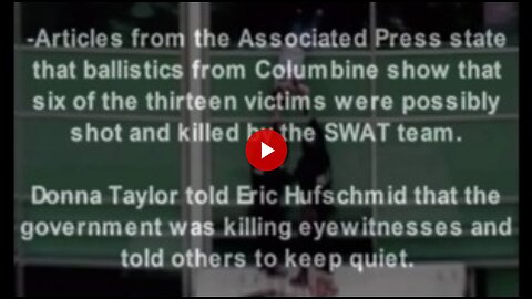 Programmed To Kill / Satanic Cover-Up Part 12 (Columbine - Eric Harris & Dylan Klebold)