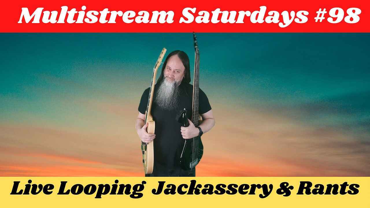 G.K. Mack Live Looping Jackassery & Rants MultiStream Saturdays #98 #Livelooping #Jackassery