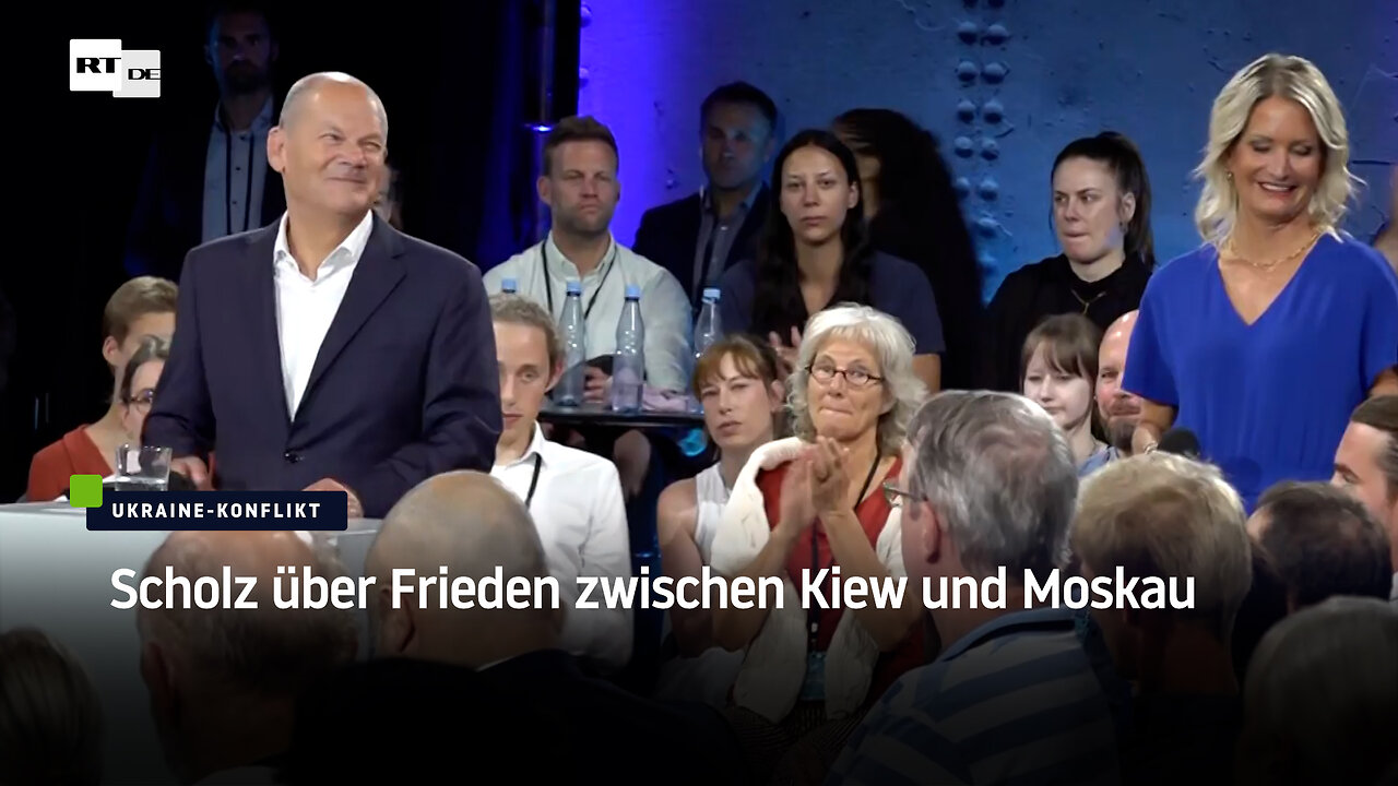 Scholz über Frieden zwischen Kiew und Moskau