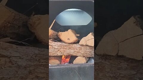 Offset Smoker Fire Went Out, Get It Going Again...Offset Smoker Fire Starting #bbq #smoker #offset
