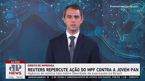 Agência internacional Reuters repercute ação do MPF contra a Jovem Pan