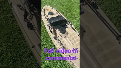 Walmart FISHING kayak!!!