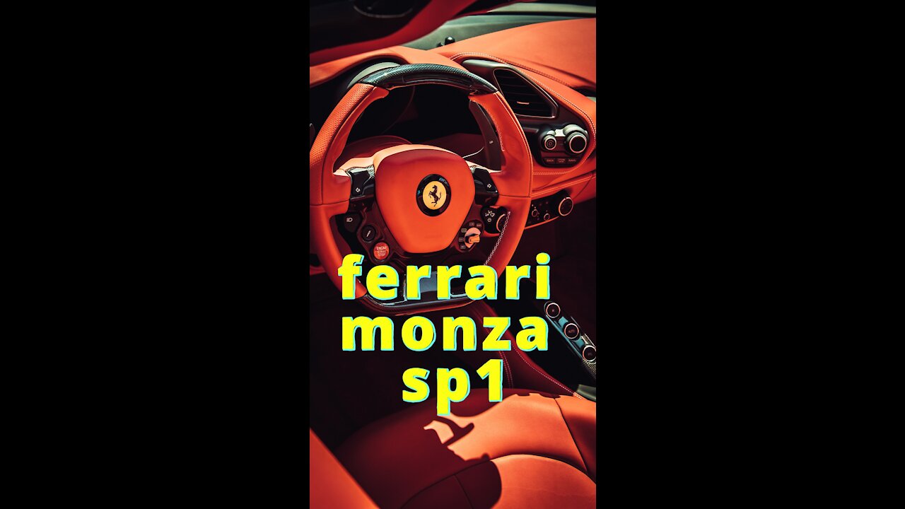 FERRARI MONZA SP 1-2 Sub-Like-Share 👑 #BILLIONARIE BRAND 👑 #SHORTS 97 Wealth Manifestation