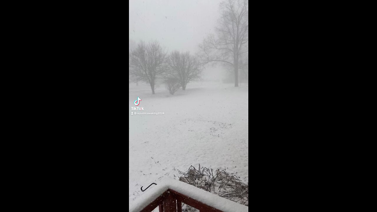Massive Snow Storm In NY In March
