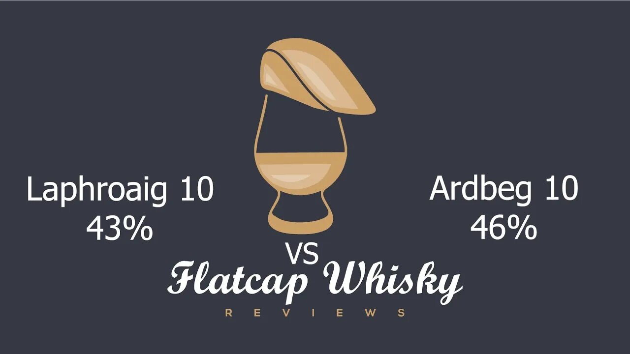 Flatcap Whisky Reviews #019 | Ardbeg 10 vs Laphroaig 10 Blind Impression