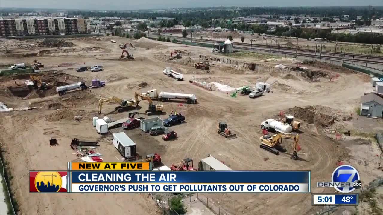 Governor Polis makes big moves to try to improve Colorado's air quality