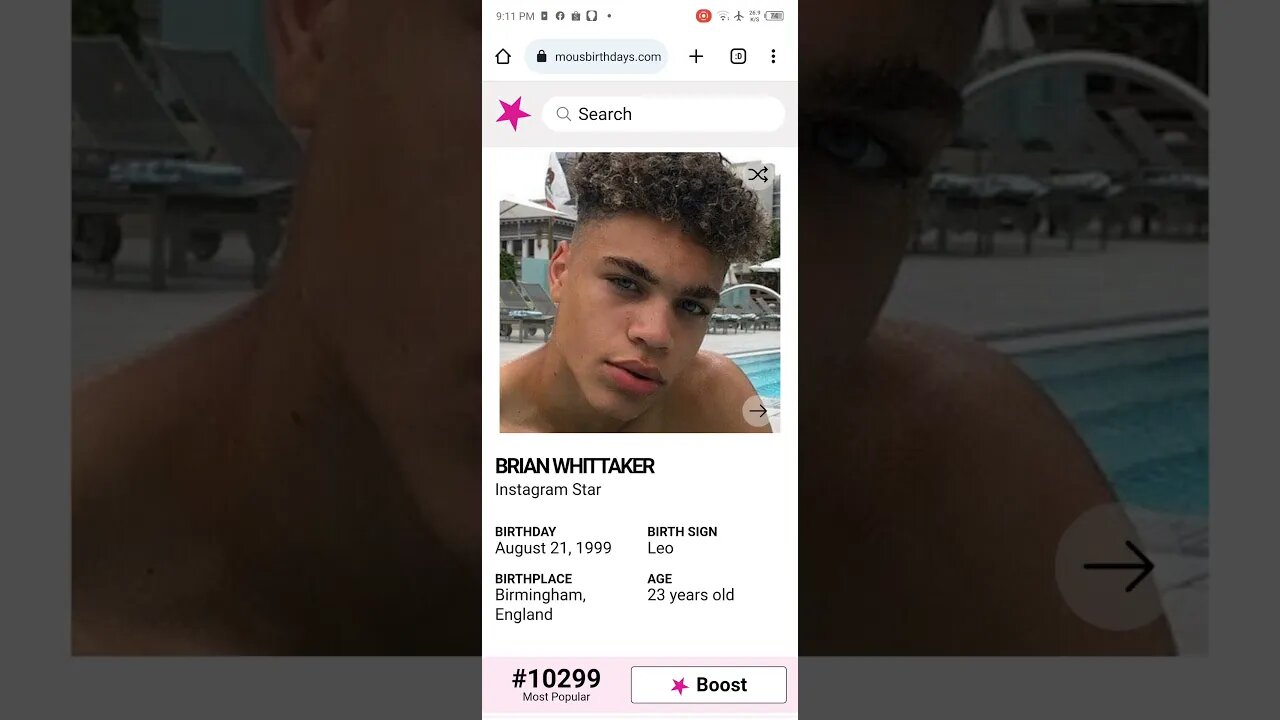 HAPPY 23 BIRTHDAY BRIAN WHITTAKER