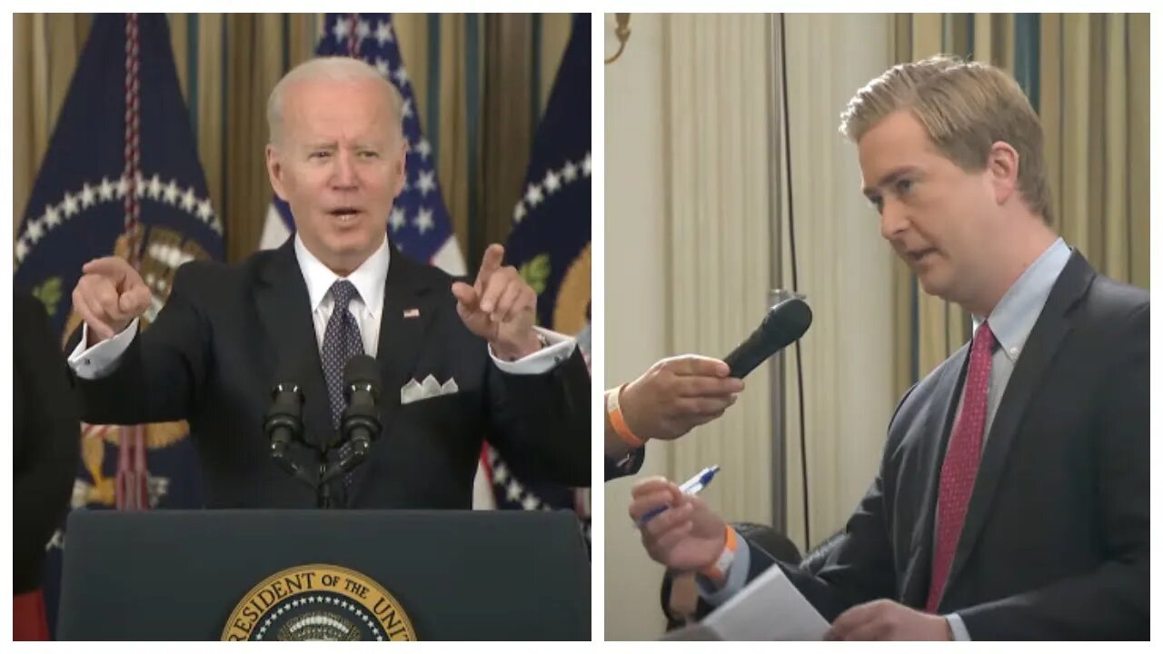 JUST IN: Peter Doocy CLASHES with Biden for Making America Look Weak!