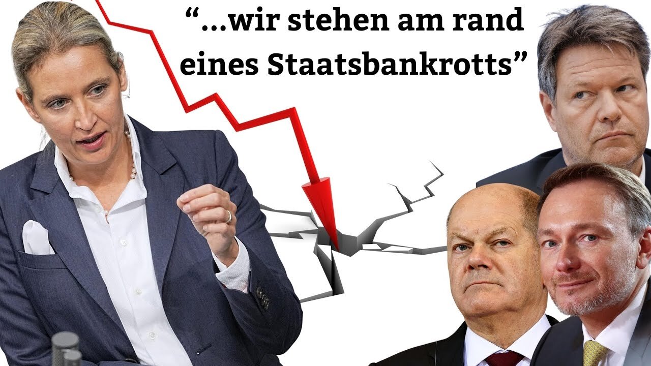 😳Deutschland ist kurz vor dem Bankrott !! Presseerklärung der AfD-Fraktionsvorsitzenden Alice Weidel