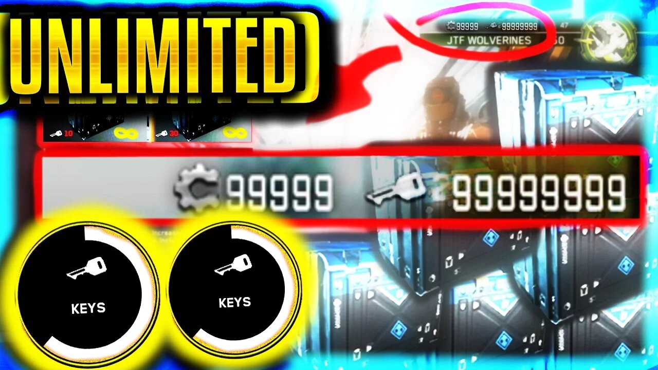 OMFG!! *NEW* "UNLIMITED KEYS & SALVAGE GLITCH" IN INFINITE WARFARE! "KEY & SALVAGE GLITCH" IN COD IW