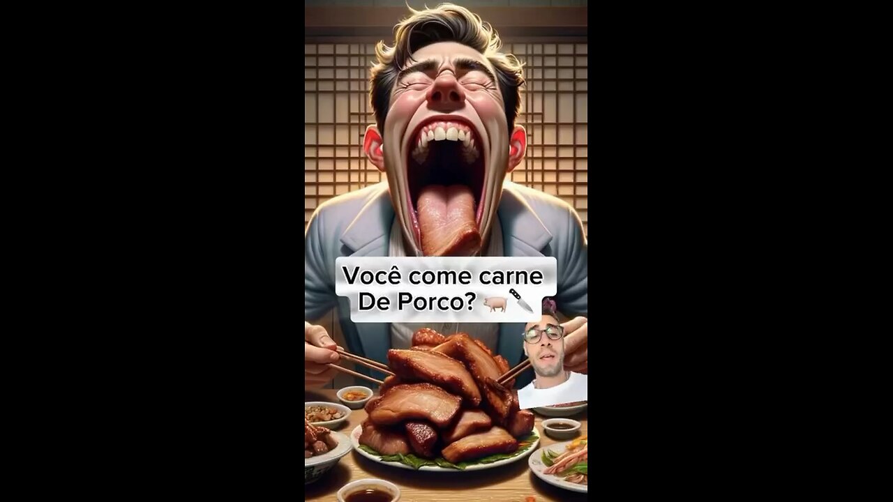 Você come carne de porco?