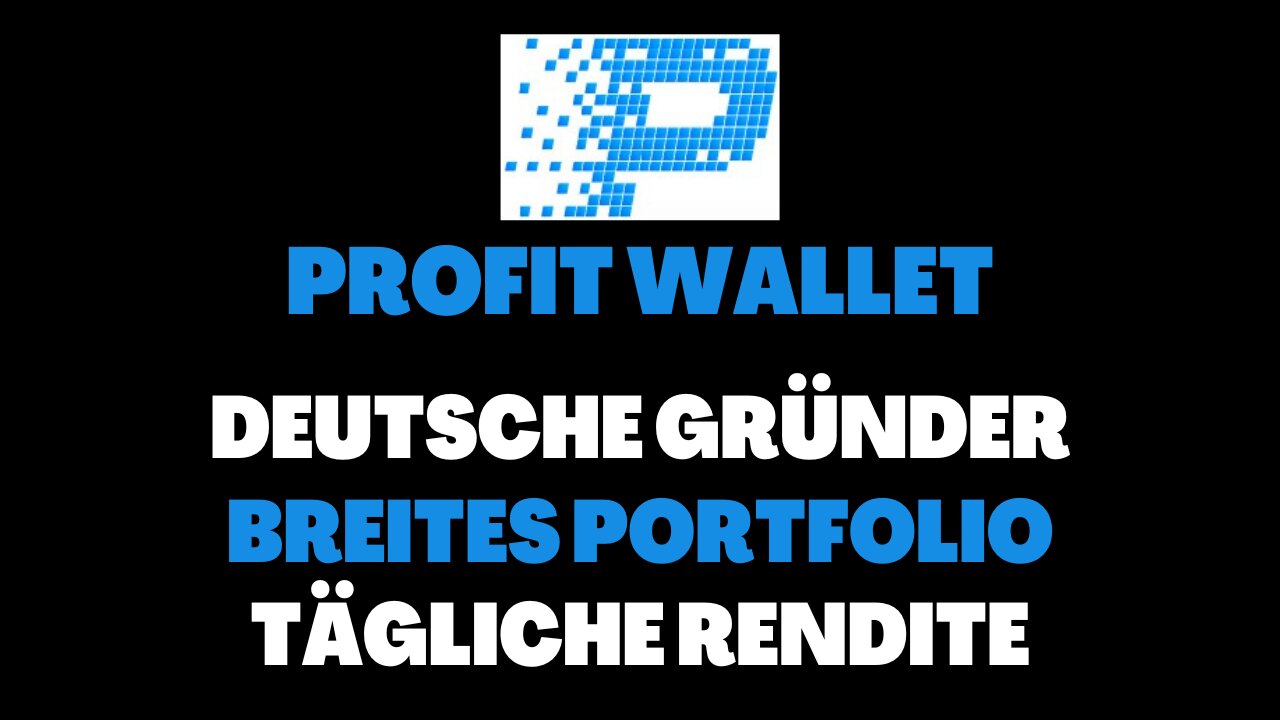 DAS SICHERSTE PROJEKT AUF MEINEM KANAL? - PROFIT WALLET | 2022 (Deutsch)