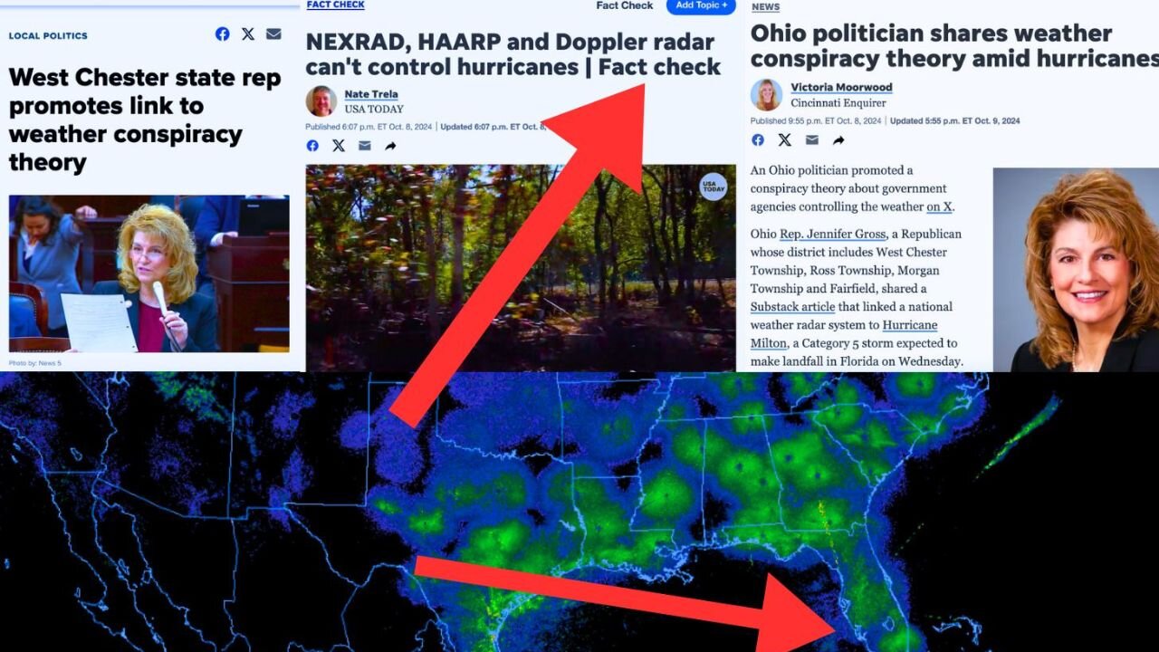 Exposing 'Fact-Check' Hit Pieces Targeting JonFleetwood.com's NEXRAD Weather Mod Reports