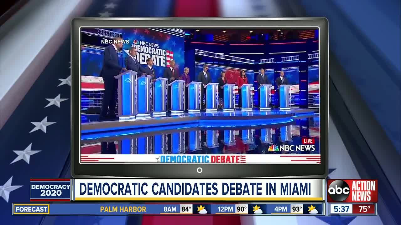 Democrats get feisty in final stages of first 2020 debate