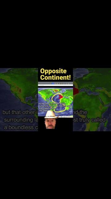 Plato's opposite continent! The America's 🇺🇸