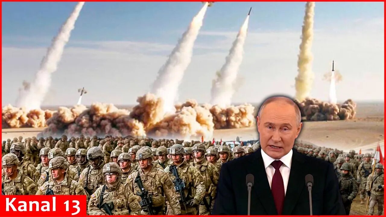 “The use of these missiles means NATO's war with Russia," Putin warned the West