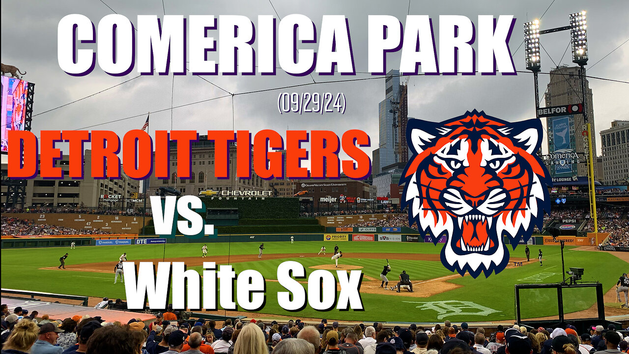 Detroit, MI - Comerica Park | White Sox vs. Tigers (09/29/24) ⚾️