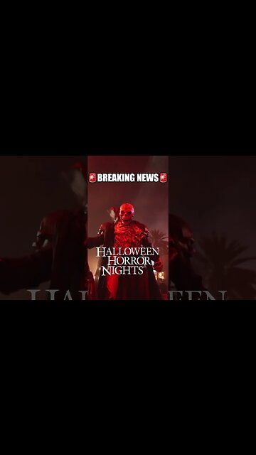 Universal Studios Hollywood HHN Details Announced 🤡😱 #shorts