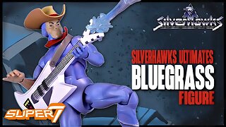 Super7 SilverHawks Ultimates Bluegrass Action Figure @TheReviewSpot