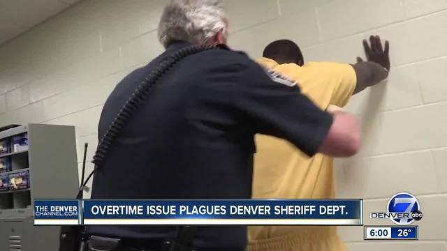 Excessive overtime costs are still an issue at Denver jails, costing taxpayers millions