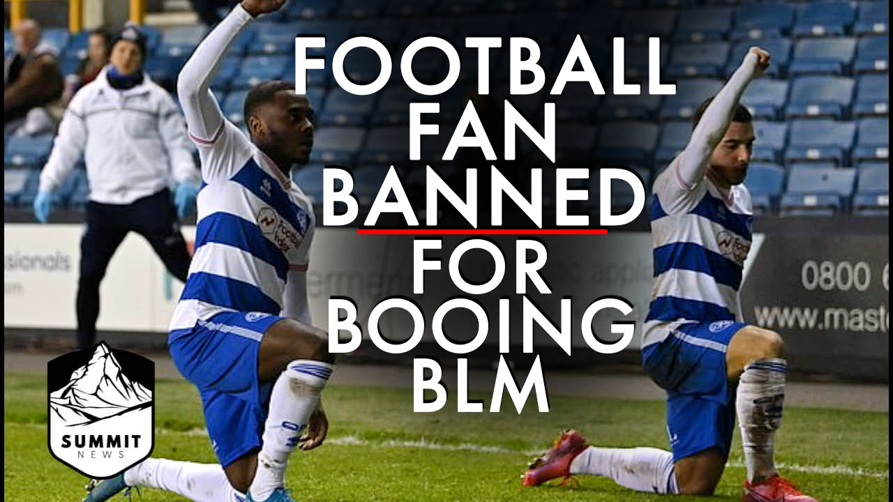 Football Fan Banned For Booing Black Lives Matter