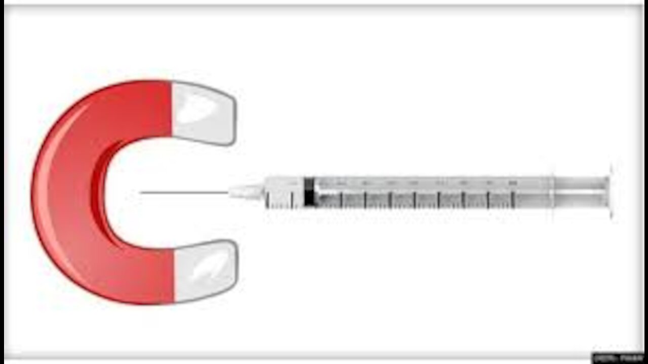 5G, Corona Virus, Covid -19 Vaccine: How you become "Magnetized" and turned into an Antennae!