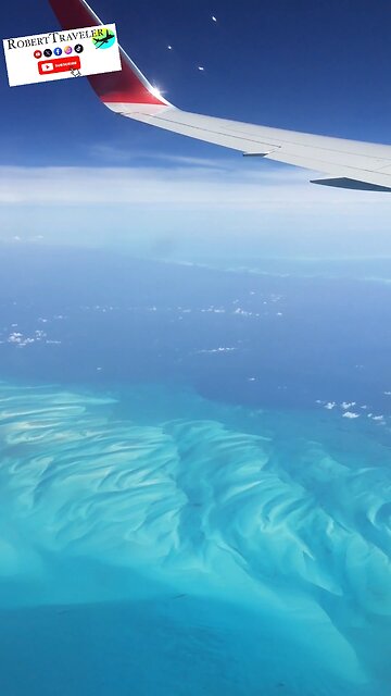 Paradise Found!The Bahamas 🏝️ #bahamas #RobertTraveler #florida #aviation
