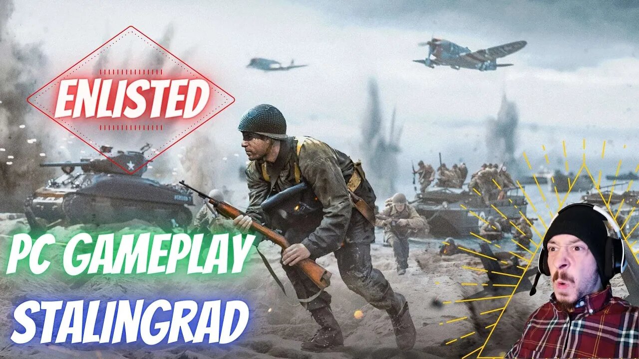 💀 Enlisted PC Gameplay - Battle of Stalingrad Ryzen 5900x / RTX 3070 ti 💀