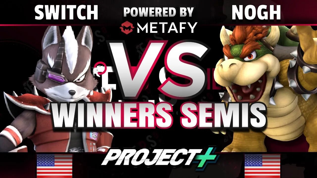 FPS4 Online - Switch (Wolf) vs. Nogh (Bowser/R.O.B.) - Project+ Winners Semis