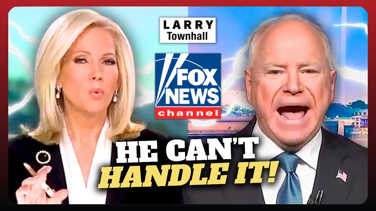 Tim Walz SWEATS BULLETS on Fox News: FINALLY Gets FACT-CHECKED to His FACE!