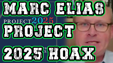 Project 2025 is a New Hoax by Marc Elias