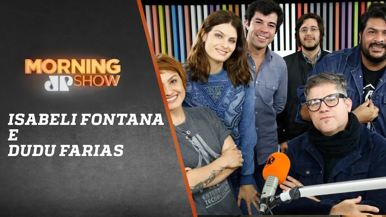 Isabeli Fontana e Dudu Farias - Morning Show - 02/08/17